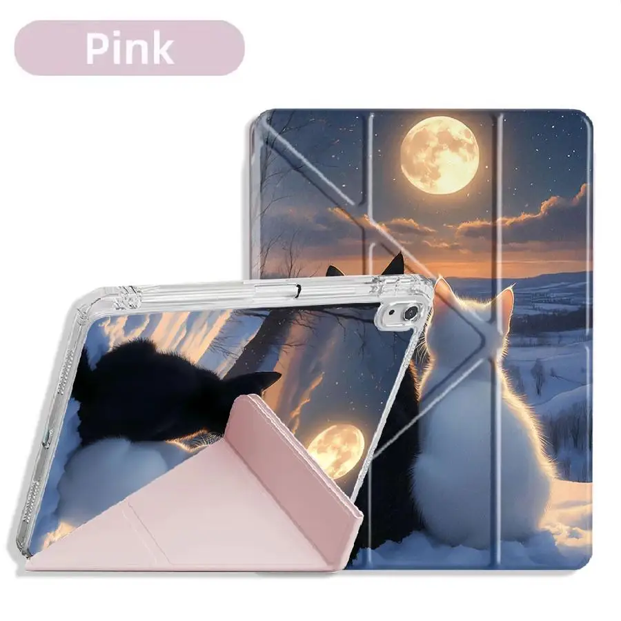 Moon Cats Holder Cover Tablet Case For iPad 11th 10th 9th 8th 7th 12.9inch Pro 2025 Air 4 5 M3 M2 M4 11inch Mini 6 7 Y-Fold
Moon Cats Holder Cover Tablet Case For iPad 11th 10th 9th 8th 7th 12.9inch Pro 2025 Air 4 5 M3 M2 M4 11inch Mini 6 7 Y-Fold