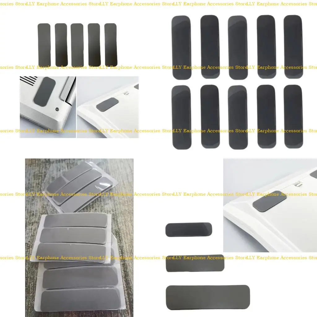 462E Replacement Silicone Laptop Foot Pad Oval Mats Protectors for Keyboards Models AntiSlip Rubber Strips
462E Replacement Silicone Laptop Foot Pad Oval Mats Protectors for Keyboards Models AntiSlip Rubber Strips