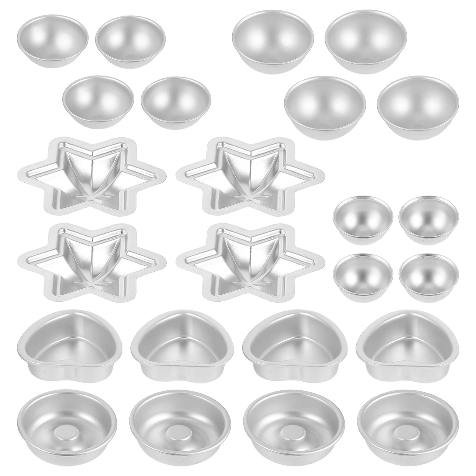 12 Pcs Craft Soap Mould Hemisphere Cake Pan Aluminum Alloy Semicircle Pan Bath Salt Ball Dome Shaped Craft Soap Mould
12 Pcs Craft Soap Mould Hemisphere Cake Pan Aluminum Alloy Semicircle Pan Bath Salt Ball Dome Shaped Craft Soap Mould