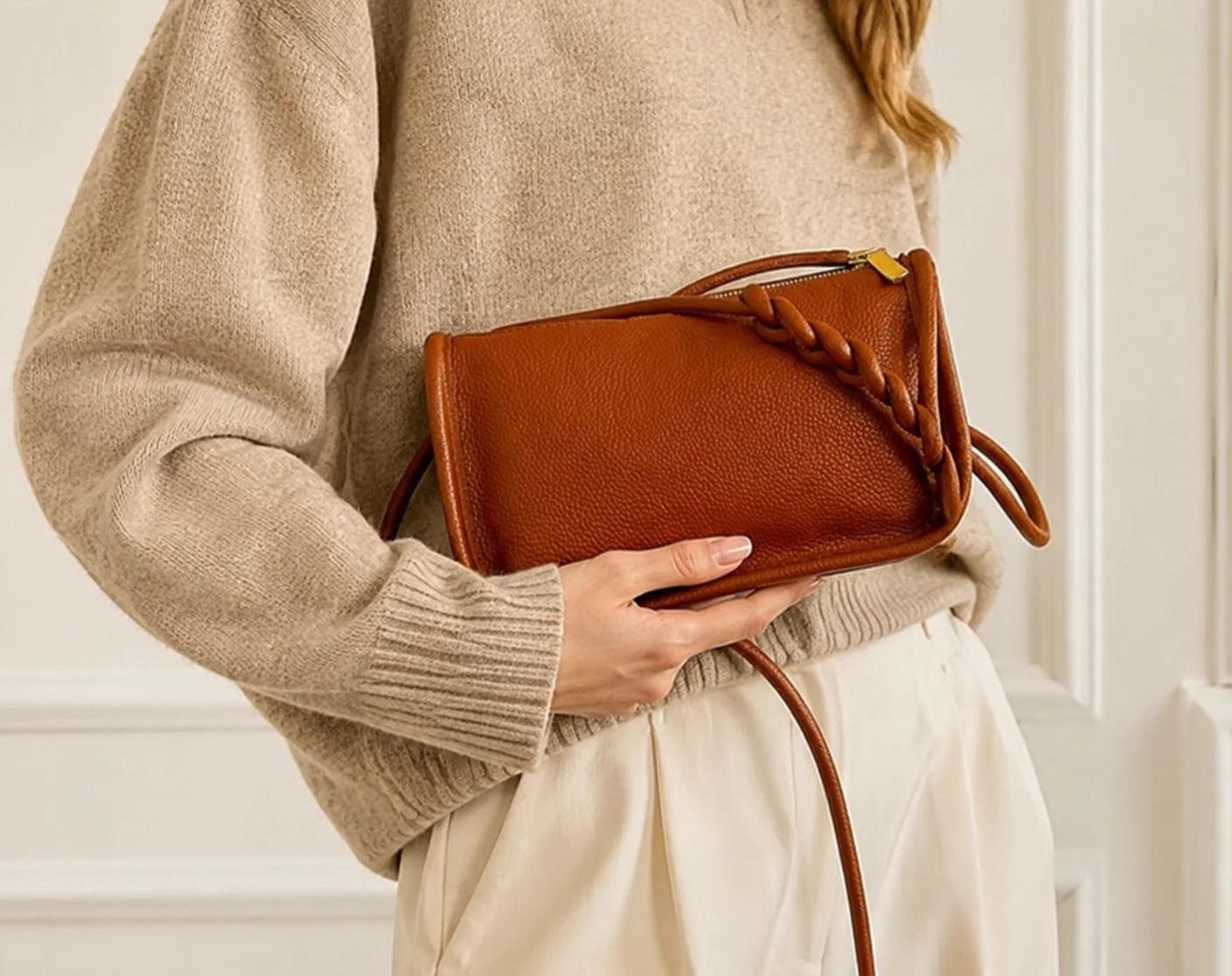 Fashion Braided Strap Crossbody Bag For Women Small Square Bag Casual Shoulder Bag PU Leather Ladies Daily Handbag
Fashion Braided Strap Crossbody Bag For Women Small Square Bag Casual Shoulder Bag PU Leather Ladies Daily Handbag