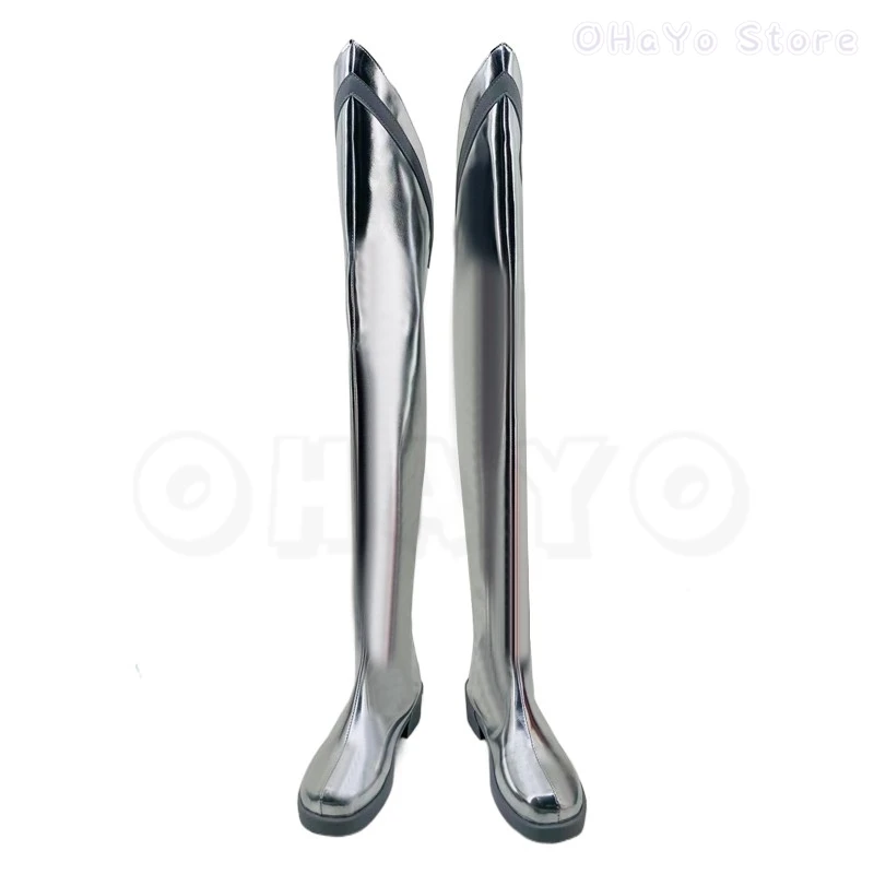 Hasbin Lute Angel Cosplay Shoes Hotel Fight Party Unisex Silver Color Boots Boots Halloween Carnaval Fancy Anime Cosplay Prop
Hasbin Lute Angel Cosplay Shoes Hotel Fight Party Unisex Silver Color Boots Boots Halloween Carnaval Fancy Anime Cosplay Prop