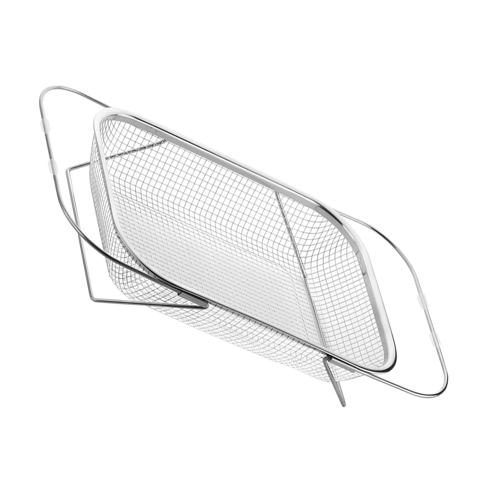 Stainless Steel Retractable Sink Basket Large Capacity Extendable Kitchen Drain Basket Fruit Vegetable Strainer Drying Rack 
Stainless Steel Retractable Sink Basket Large Capacity Extendable Kitchen Drain Basket Fruit Vegetable Strainer Drying Rack