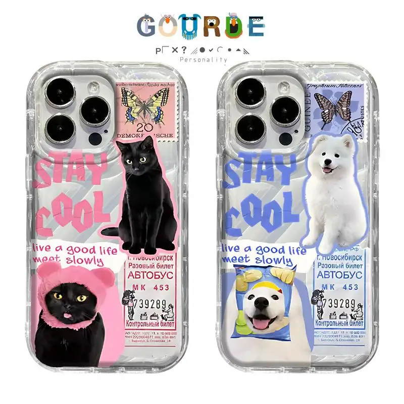 Gourde Cute black cat puppy cartoon patterns Phone Case for Iphone 16 15 14 12 13 11 Pro Max IP 7 8 Plus Iphon X XS XR Xs Max 
Gourde Cute black cat puppy cartoon patterns Phone Case for Iphone 16 15 14 12 13 11 Pro Max IP 7 8 Plus Iphon X XS XR Xs Max