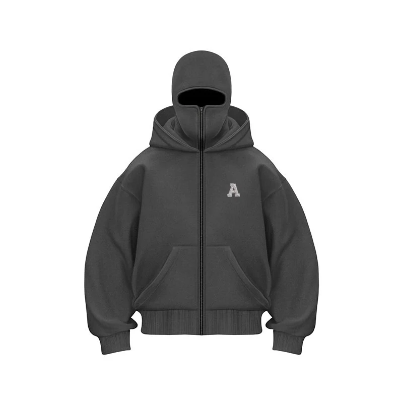 Y2K Gothic Harajuku Double Hat Design Sportswear Winter New Hoodie Ninja Mask Loose and Versatile Winter Windproof Hoodie
Y2K Gothic Harajuku Double Hat Design Sportswear Winter New Hoodie Ninja Mask Loose and Versatile Winter Windproof Hoodie