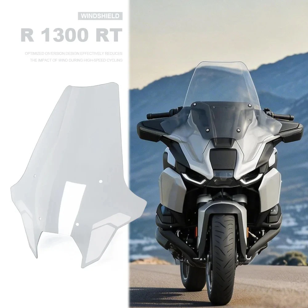 Motorcycle Windscreen Windshield For BMW R1300RT R 1300 RT 2025 2026 Accessories Wind Deflector Protector Front Fairing Spoiler
Motorcycle Windscreen Windshield For BMW R1300RT R 1300 RT 2025 2026 Accessories Wind Deflector Protector Front Fairing Spoiler