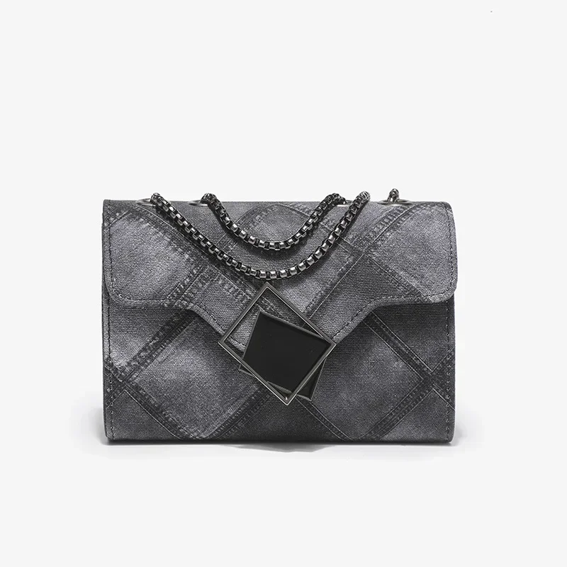 2024 New Women's Bag Denim Pattern Simple and Versatile Chain Crossbody Bag Diamond Embossed Small Square Bags Shoulder Bags
2024 New Women's Bag Denim Pattern Simple and Versatile Chain Crossbody Bag Diamond Embossed Small Square Bags Shoulder Bags