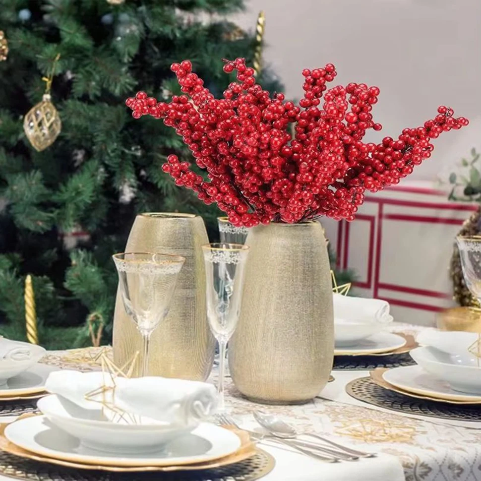 Artificialplant Holly Little Red Fruits New Year festival Home livingroom Wedding diy gift Decor Flower Shooting Prop decoration
Artificialplant Holly Little Red Fruits New Year festival Home livingroom Wedding diy gift Decor Flower Shooting Prop decoration
