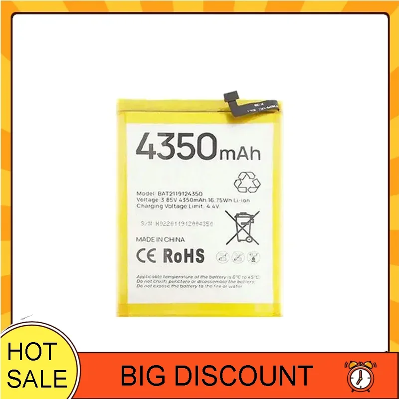 Reliable Power 4350mAh Mobile Phone Battery Environmentally Friendly For Doogee X93 BAT2119124350
Reliable Power 4350mAh Mobile Phone Battery Environmentally Friendly For Doogee X93 BAT2119124350