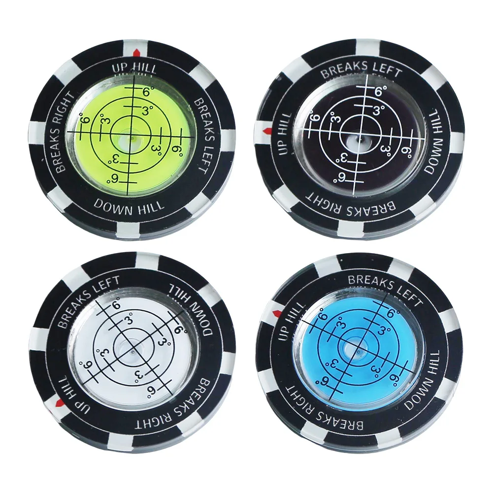 1pc Golf Green Reader Golf Ball Marker High Precision Horizontal Bubble Level Putting Training Aid Golf Accessories
1pc Golf Green Reader Golf Ball Marker High Precision Horizontal Bubble Level Putting Training Aid Golf Accessories