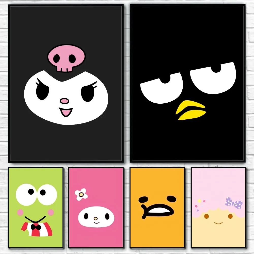 Kuromi Kitty FACE Cute Anime Poster Sticky Wall Art Printing Waterproof Home Living Bed Room Bar Hallway Aesthetic Decor
Kuromi Kitty FACE Cute Anime Poster Sticky Wall Art Printing Waterproof Home Living Bed Room Bar Hallway Aesthetic Decor