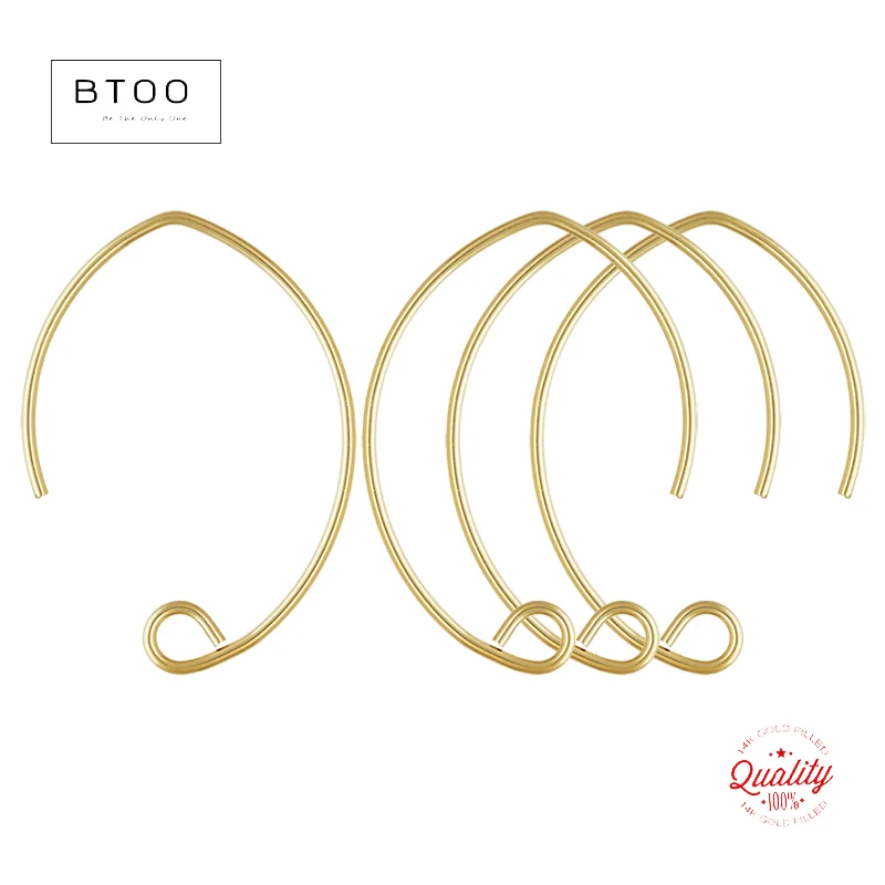 V Ear Wire 14K Gold Filled V Shape Ear Wire .030" (.76mm) Gold Ear Wire for Jewelry Making Handmde DIY Earrings Accessories
V Ear Wire 14K Gold Filled V Shape Ear Wire .030" (.76mm) Gold Ear Wire for Jewelry Making Handmde DIY Earrings Accessories