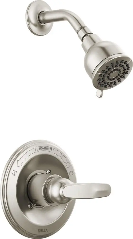 2-Spray Shower Faucet Set in Brushed Nickel, Valve Trim Kit, Stainless Steel BT13210-SS (Valve Not Included)
2-Spray Shower Faucet Set in Brushed Nickel, Valve Trim Kit, Stainless Steel BT13210-SS (Valve Not Included)