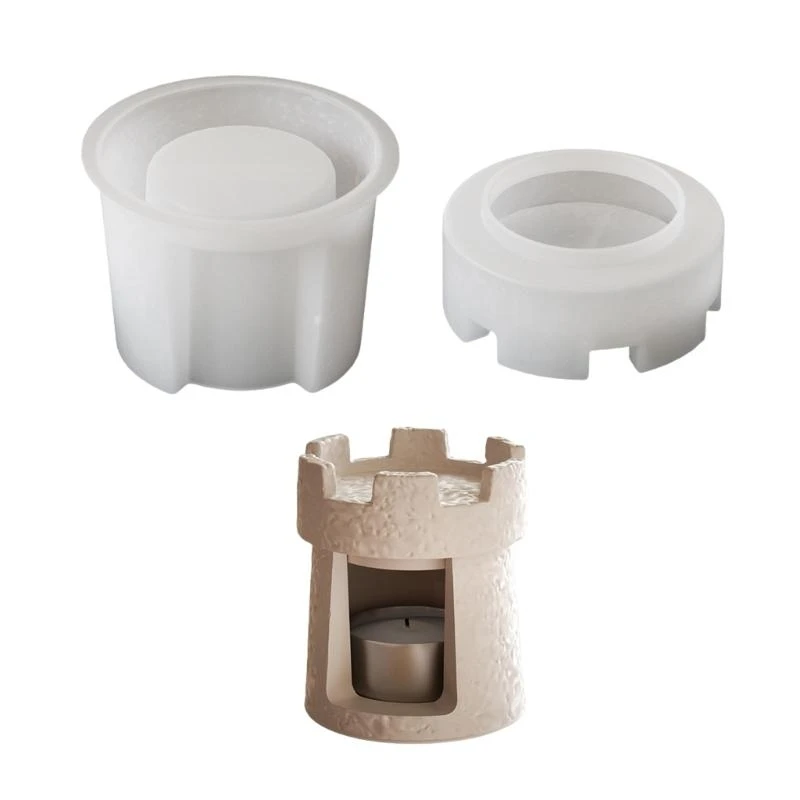 XXFD Silicone Castles Holder Mold Ornament Gypsum Molds Silicone Texture Suitable for Crafting Holder Ornament
XXFD Silicone Castles Holder Mold Ornament Gypsum Molds Silicone Texture Suitable for Crafting Holder Ornament