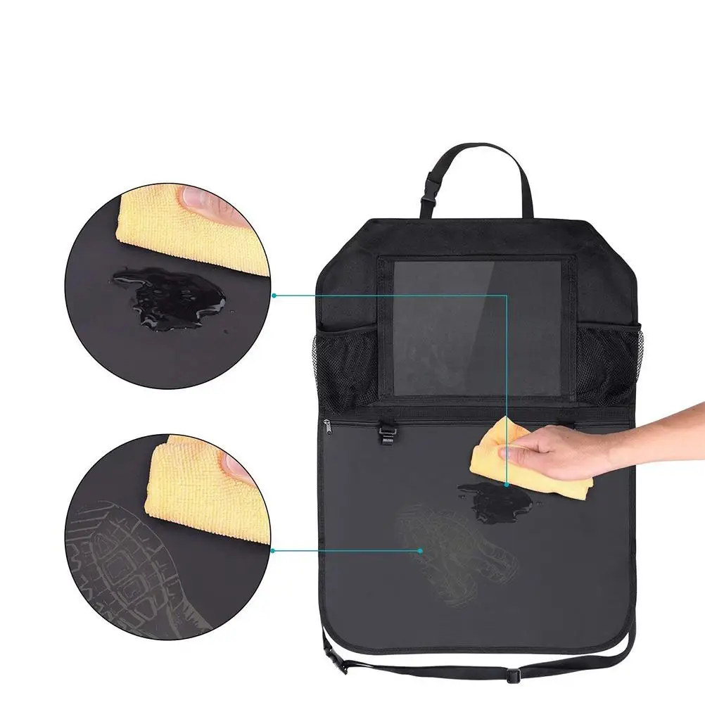 Hanging Kick Mats Car Seat Back Protectors Cover Organizer Storage Bag with Box (Black)
Hanging Kick Mats Car Seat Back Protectors Cover Organizer Storage Bag with Box (Black)
