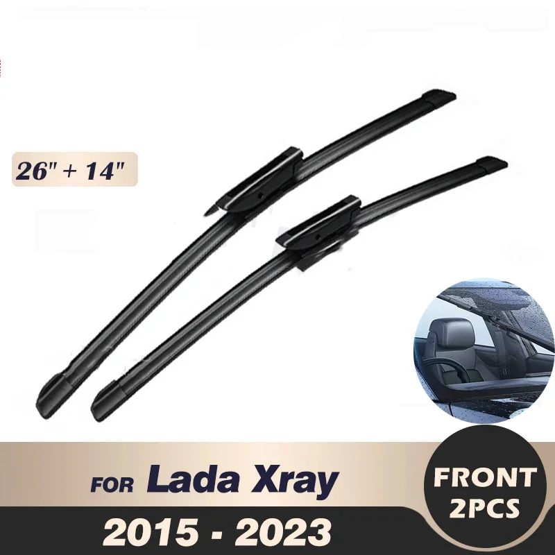 Wiper Front Wiper Blades For Lada Xray 2015-2023 2016 2017 2018 2019 2020 2021 2022 Windshield Windscreen Front Window 26"+14"
Wiper Front Wiper Blades For Lada Xray 2015-2023 2016 2017 2018 2019 2020 2021 2022 Windshield Windscreen Front Window 26"+14"