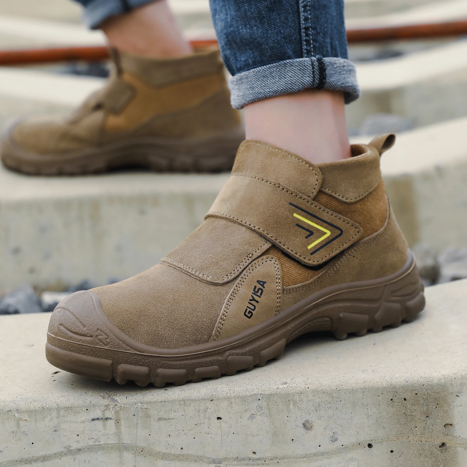 Work shoes for men, anti-shatter, anti-stab, anti-scald, durable sole, all-season model
Work shoes for men, anti-shatter, anti-stab, anti-scald, durable sole, all-season model