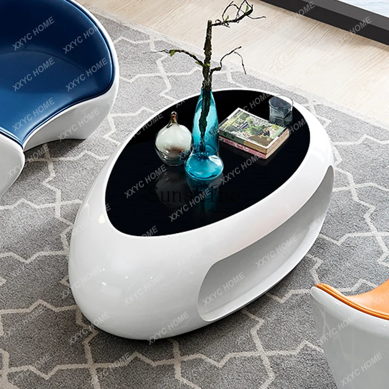 Living room home modern simple oval creative special-shaped marble tea table
Living room home modern simple oval creative special-shaped marble tea table