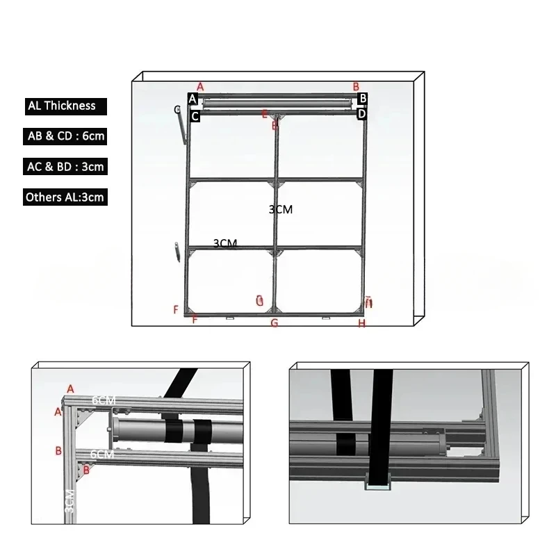RV Caravan Electric Lift Bed Adjustable Intelligence Bed Motorhome Aluminum Profile Lifting Bed
RV Caravan Electric Lift Bed Adjustable Intelligence Bed Motorhome Aluminum Profile Lifting Bed