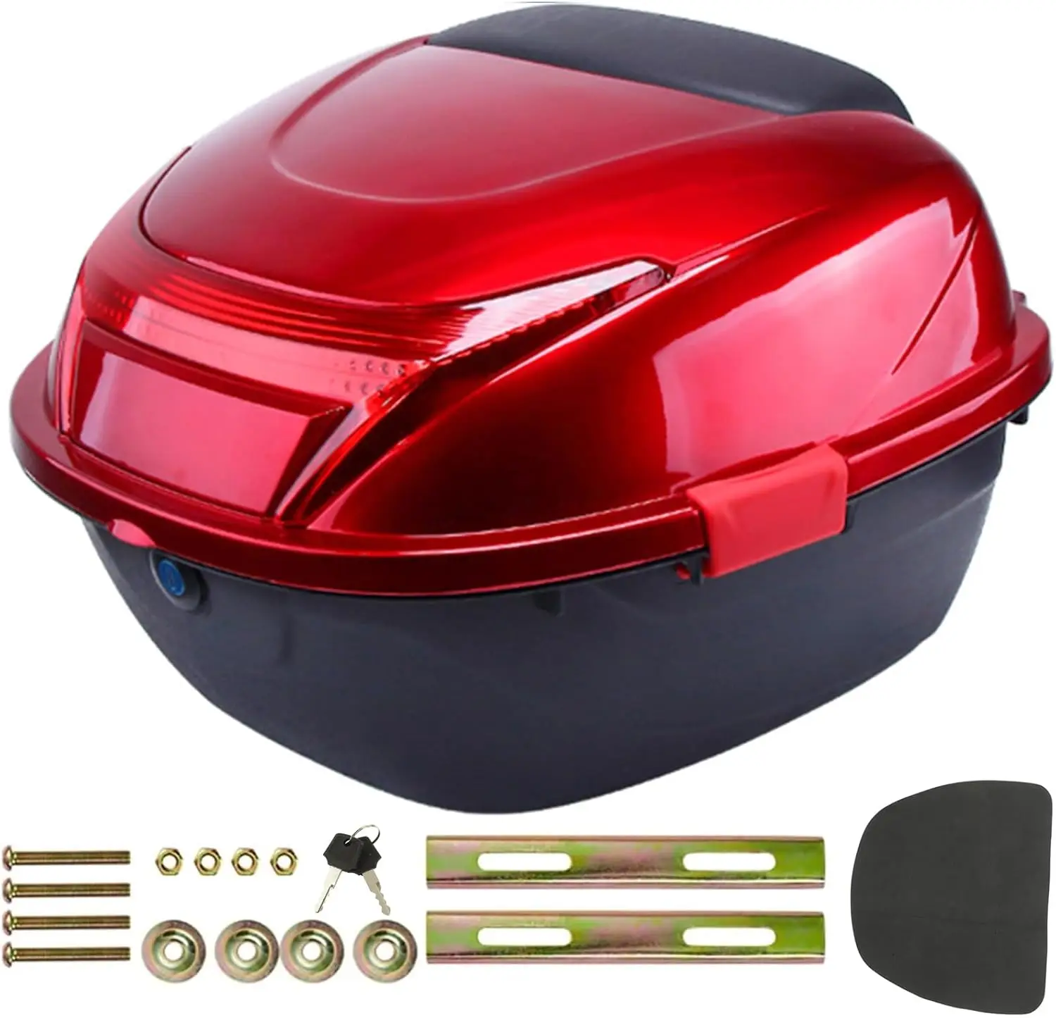 Верхний чехол для мотоцикла 35 л, хвостовой ящик для мотоцикла, багажник с монтажным кронштейном, универсальный водонепроницаемый багажник для хранения мотоцикла C
Верхний чехол для мотоцикла 35 л, хвостовой ящик для мотоцикла, багажник с монтажным кронштейном, универсальный водонепроницаемый багажник для хранения мотоцикла C