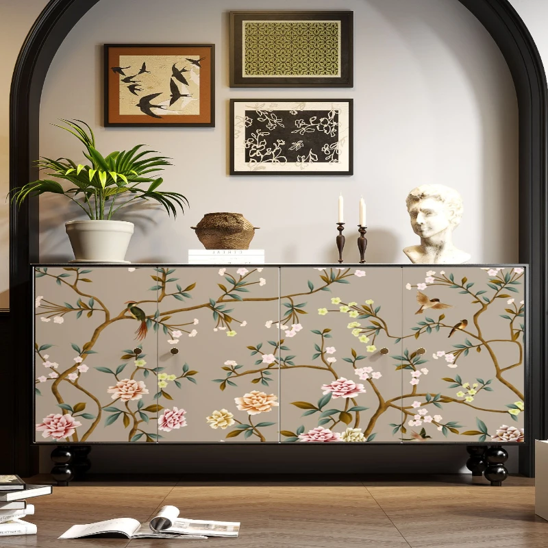 Solid wood dining side cabinet, entrance decorative cabinet, living room, bedroom storage locker
Solid wood dining side cabinet, entrance decorative cabinet, living room, bedroom storage locker