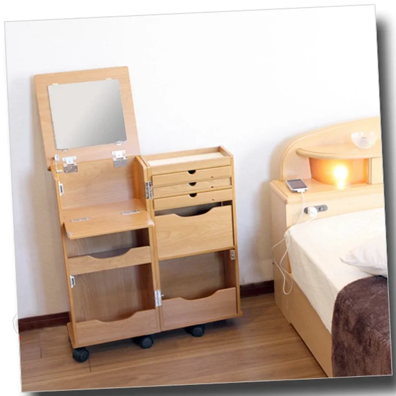 zqBedside Table Dresser Simple Modern Bedroom Multi-Functional Flip Folding Small Makeup Table
zqBedside Table Dresser Simple Modern Bedroom Multi-Functional Flip Folding Small Makeup Table