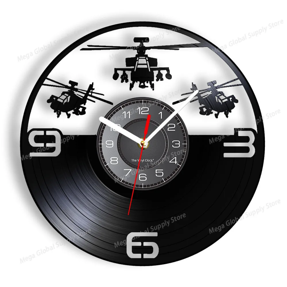 Creative 3D Helicopter Vinyl Record Wall Clocks 7 Color Changing Design Wall Decor Clocks with Remote Control Gift for Kids Room
Creative 3D Helicopter Vinyl Record Wall Clocks 7 Color Changing Design Wall Decor Clocks with Remote Control Gift for Kids Room
