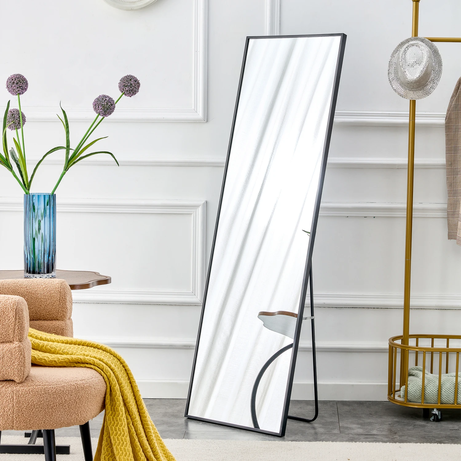 The 4st generation aluminum alloy metal frame wall mounted full body mirror, bathroom makeup mirror, bedroom, decorative mirror,
The 4st generation aluminum alloy metal frame wall mounted full body mirror, bathroom makeup mirror, bedroom, decorative mirror,