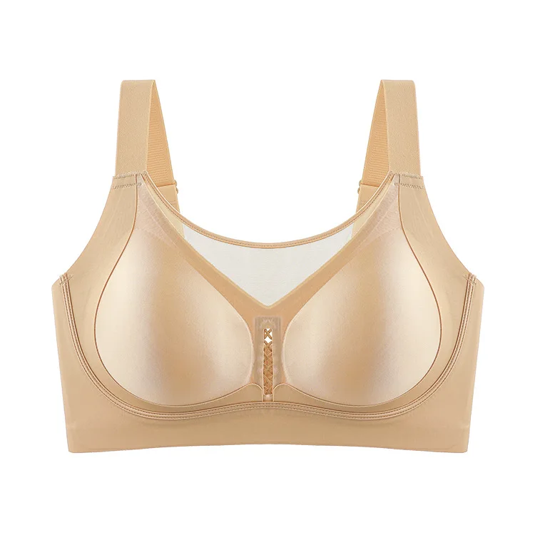 Women Bra Light Luxury Silk Satin Lace No Steel Rim Gathered Bras Non-marking Large-breasted Underwear Push Up Bra
Women Bra Light Luxury Silk Satin Lace No Steel Rim Gathered Bras Non-marking Large-breasted Underwear Push Up Bra