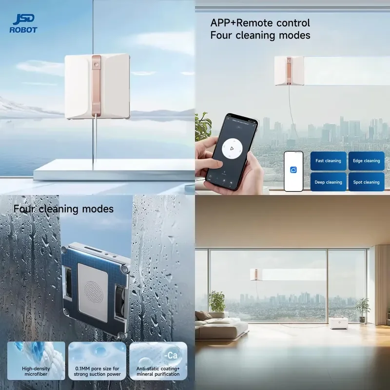 【CHIMU HOME】 Ultrasonic Automatic Cleaner for Smart 7000Pa High-Rise Glass Electric Window Cleaning
【CHIMU HOME】 Ultrasonic Automatic Cleaner for Smart 7000Pa High-Rise Glass Electric Window Cleaning