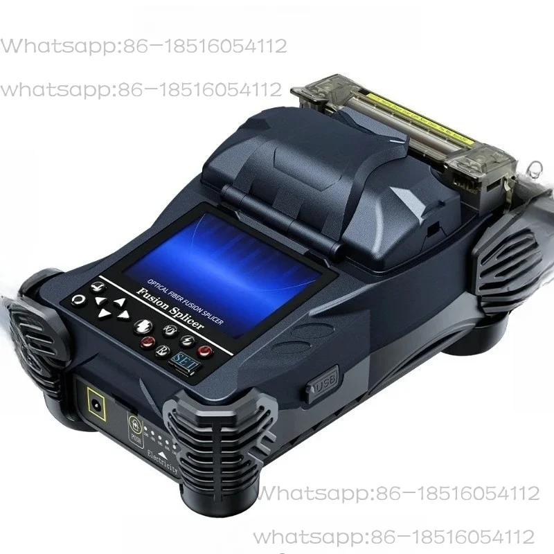 High-precision domestic optical fiber welding machine A-3 optical cable home leather wire pigtail hot melt machine
High-precision domestic optical fiber welding machine A-3 optical cable home leather wire pigtail hot melt machine