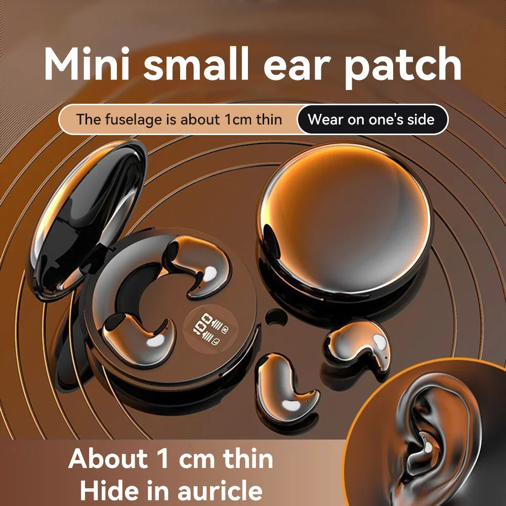 Original Invisible Sleeping TWS Wireless Earphones Bluetooth Hidden Earbuds IPX7 Waterproof Noise Cancelling Sports Headphones
Original Invisible Sleeping TWS Wireless Earphones Bluetooth Hidden Earbuds IPX7 Waterproof Noise Cancelling Sports Headphones