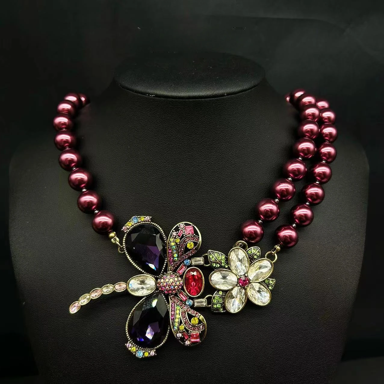 Vintage Women's Jewelry for Girls Pearl Butterfly Diamond Necklace Wedding Accessories Gift Party Show Elegant Palace Antique
Vintage Women's Jewelry for Girls Pearl Butterfly Diamond Necklace Wedding Accessories Gift Party Show Elegant Palace Antique