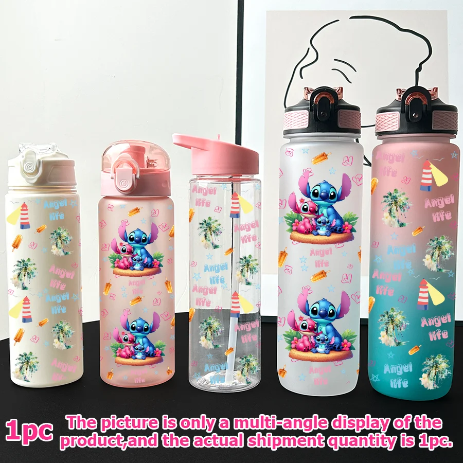 1 шт., мультипластиковая бутылка для воды Disney, Stitch, Palm Tree с принтом 23-32 унций, портативная спортивная чашка для воды, подарок на день рождения
1 шт., мультипластиковая бутылка для воды Disney, Stitch, Palm Tree с принтом 23-32 унций, портативная спортивная чашка для воды, подарок на день рождения