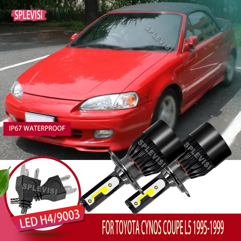 Car Light Automotive Headlight LED Bulbs 6000K Bright White Halogen Replace For TOYOTA CYNOS Coupe L5 1995 1996 1997 1998 1999
Car Light Automotive Headlight LED Bulbs 6000K Bright White Halogen Replace For TOYOTA CYNOS Coupe L5 1995 1996 1997 1998 1999