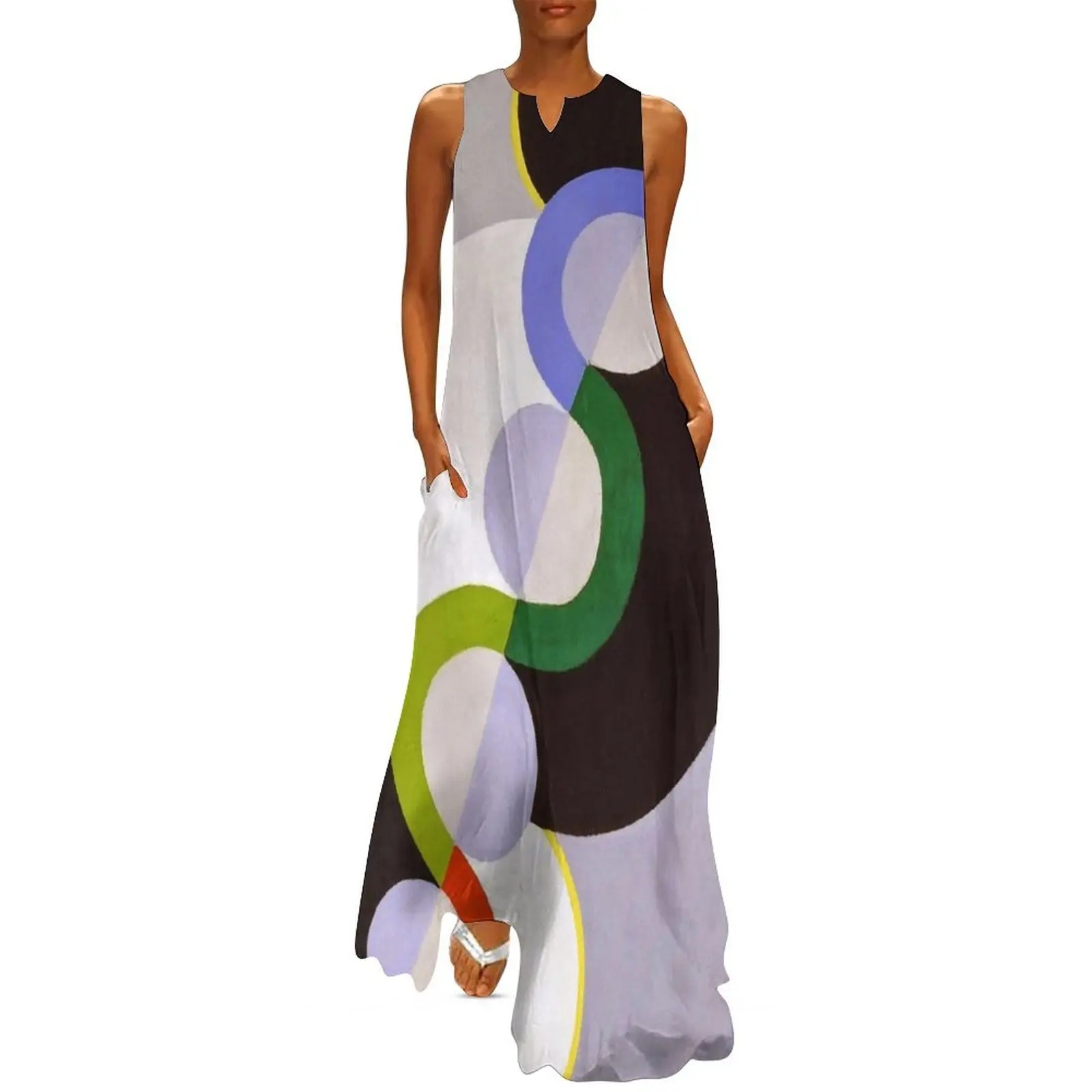 Robert Delaunay Endless Rythm Long Dress women's luxury party dress luxury dress dresses summer chic and elegant evening
Robert Delaunay Endless Rythm Long Dress women's luxury party dress luxury dress dresses summer chic and elegant evening