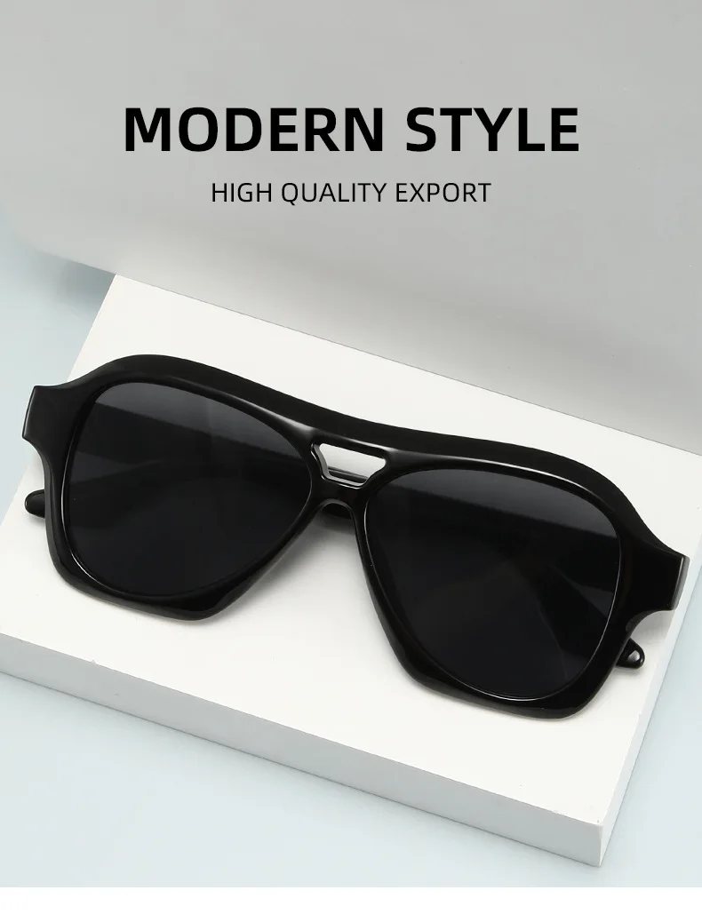 Fashionable men's women's sunglasses vintage fashion high-end sun protection sunglasses for mountaineering tourism and beach use
Fashionable men's women's sunglasses vintage fashion high-end sun protection sunglasses for mountaineering tourism and beach use