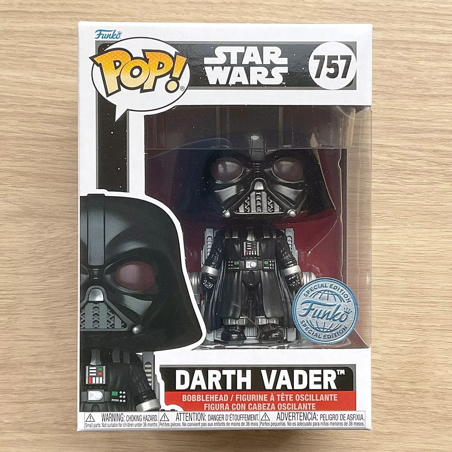 Star Wars Figures Darth Vader Revenge of the Sith #757 Funko Pop Vinyl Figure 4.35 inches Collectible Limited Edition Toy Gift
Star Wars Figures Darth Vader Revenge of the Sith #757 Funko Pop Vinyl Figure 4.35 inches Collectible Limited Edition Toy Gift