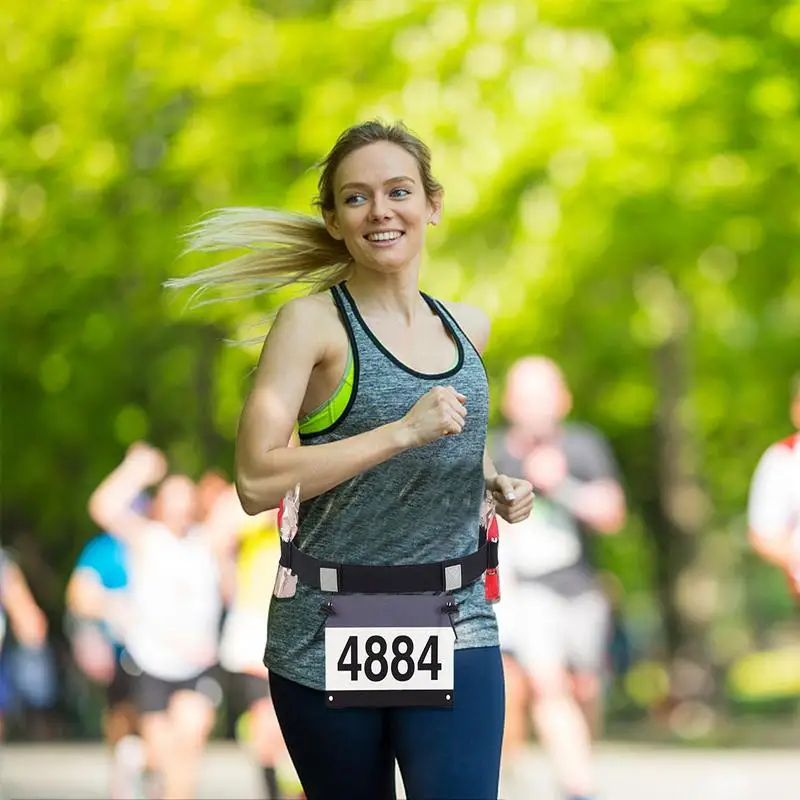 Race Bib Belt Marathon Resilient Race Number Bib Holder Race Bib Holder With Energy Gel Hoops For Marathon Triathlons Cycling
Race Bib Belt Marathon Resilient Race Number Bib Holder Race Bib Holder With Energy Gel Hoops For Marathon Triathlons Cycling
