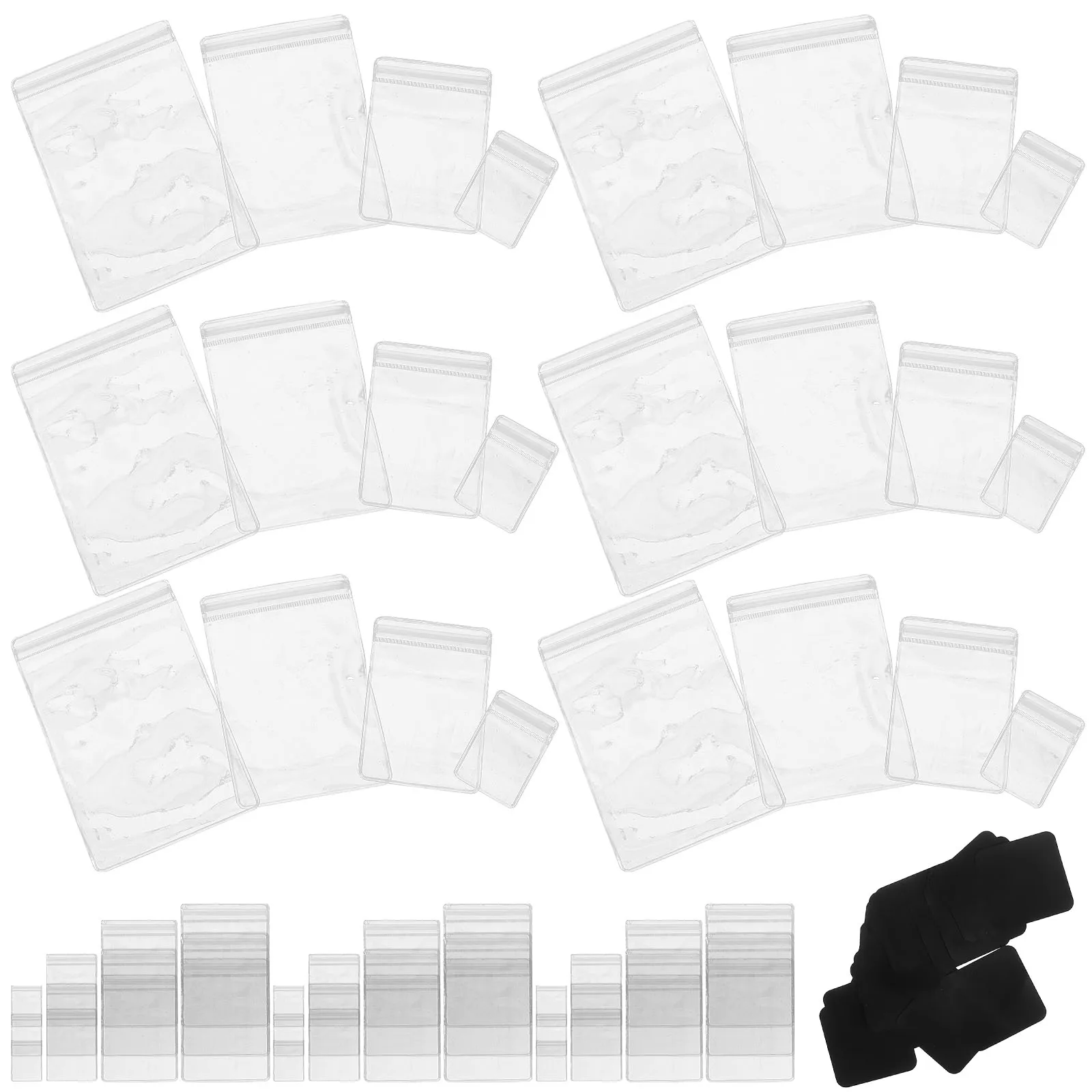 120 Pcs Jewelry Storage Bags Clear Plastic Anti-oxidation Pouches Waterproof Necklace Ring Small Bags Packaging Gift Boxes
120 Pcs Jewelry Storage Bags Clear Plastic Anti-oxidation Pouches Waterproof Necklace Ring Small Bags Packaging Gift Boxes