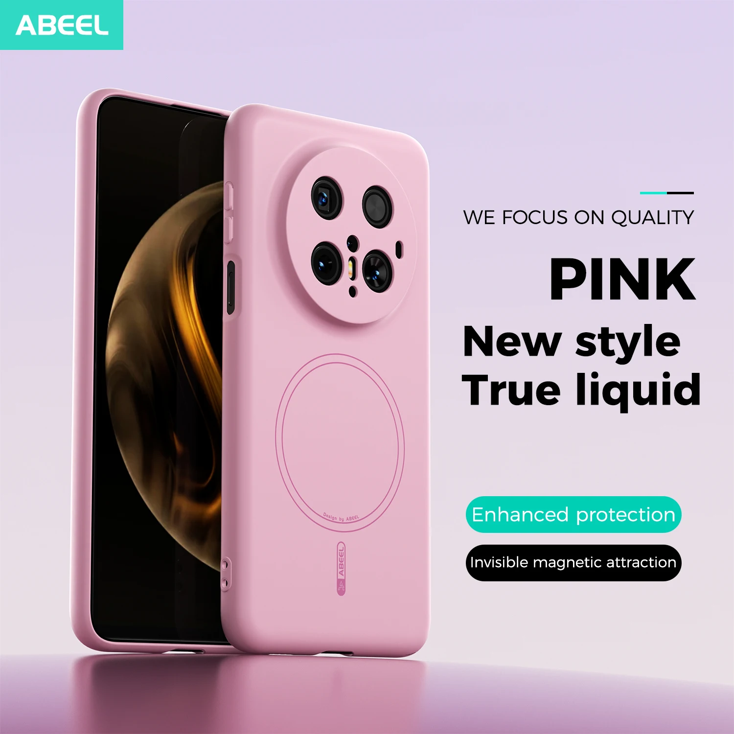 Чехол для Huawei Mate 70 Pro с ощущением жидкого силикона, мягкий чехол для мобильного телефона Magsafe
Чехол для Huawei Mate 70 Pro с ощущением жидкого силикона, мягкий чехол для мобильного телефона Magsafe