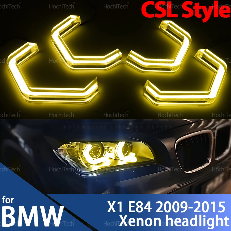Для BMW X1 E84 2009-2015 Ксеноновая фара Модернизированная DTM M4 Стиль Лимонно-желтый Белый Кристалл Фара CSL Стиль Angel Eyes Kit
Для BMW X1 E84 2009-2015 Ксеноновая фара Модернизированная DTM M4 Стиль Лимонно-желтый Белый Кристалл Фара CSL Стиль Angel Eyes Kit