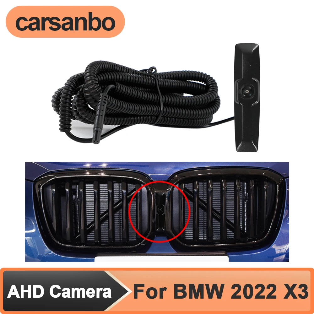 Carsanbo AHD 1080P Car Vehicle Front View Camera for BMW 2022 X3 Night Vision Fisheye 150° Lens Waterproof Parking Monitoring
Carsanbo AHD 1080P Car Vehicle Front View Camera for BMW 2022 X3 Night Vision Fisheye 150° Lens Waterproof Parking Monitoring