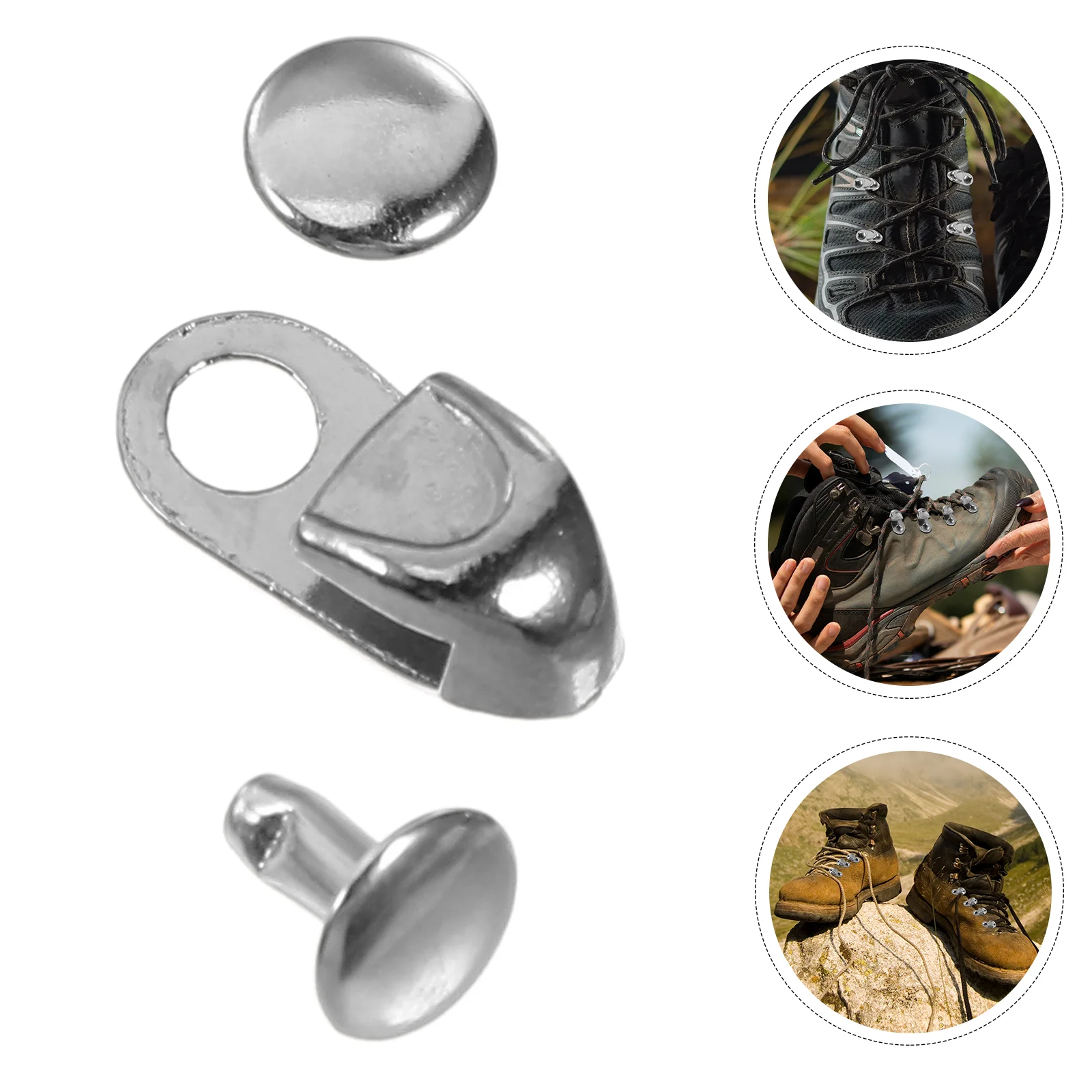 12 Pcs Shoe Hook Lace Fittings Decorative Boot Repair Safety Shoes Buckle Supplies Alloy Climbing
12 Pcs Shoe Hook Lace Fittings Decorative Boot Repair Safety Shoes Buckle Supplies Alloy Climbing