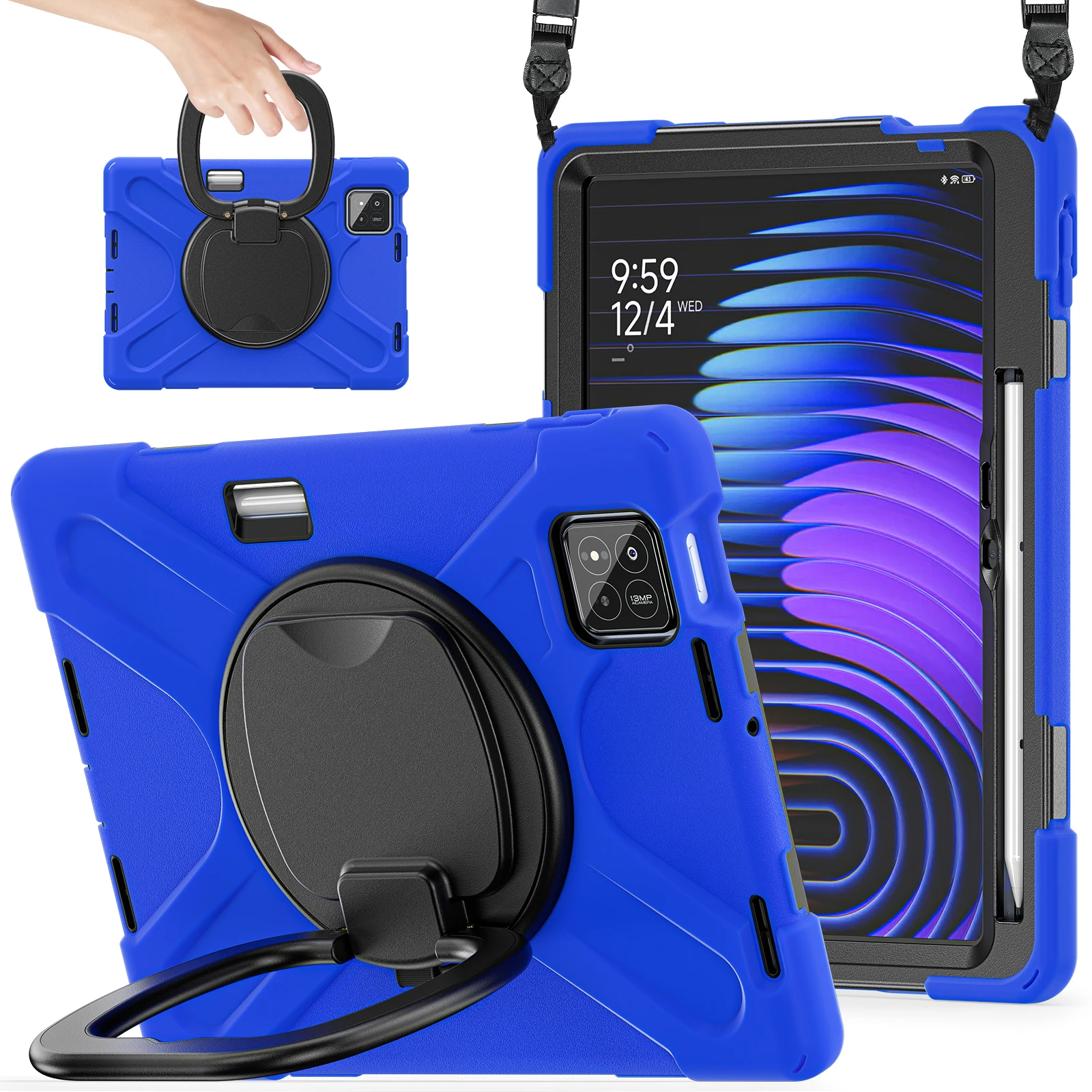 Kids Stand Case For Official Xiaomi Pad 7 Pro 2024 11.2inch 360 Rotating Hybrid Cover With Portable Handle Grip & Shoulder Strap
Kids Stand Case For Official Xiaomi Pad 7 Pro 2024 11.2inch 360 Rotating Hybrid Cover With Portable Handle Grip & Shoulder Strap