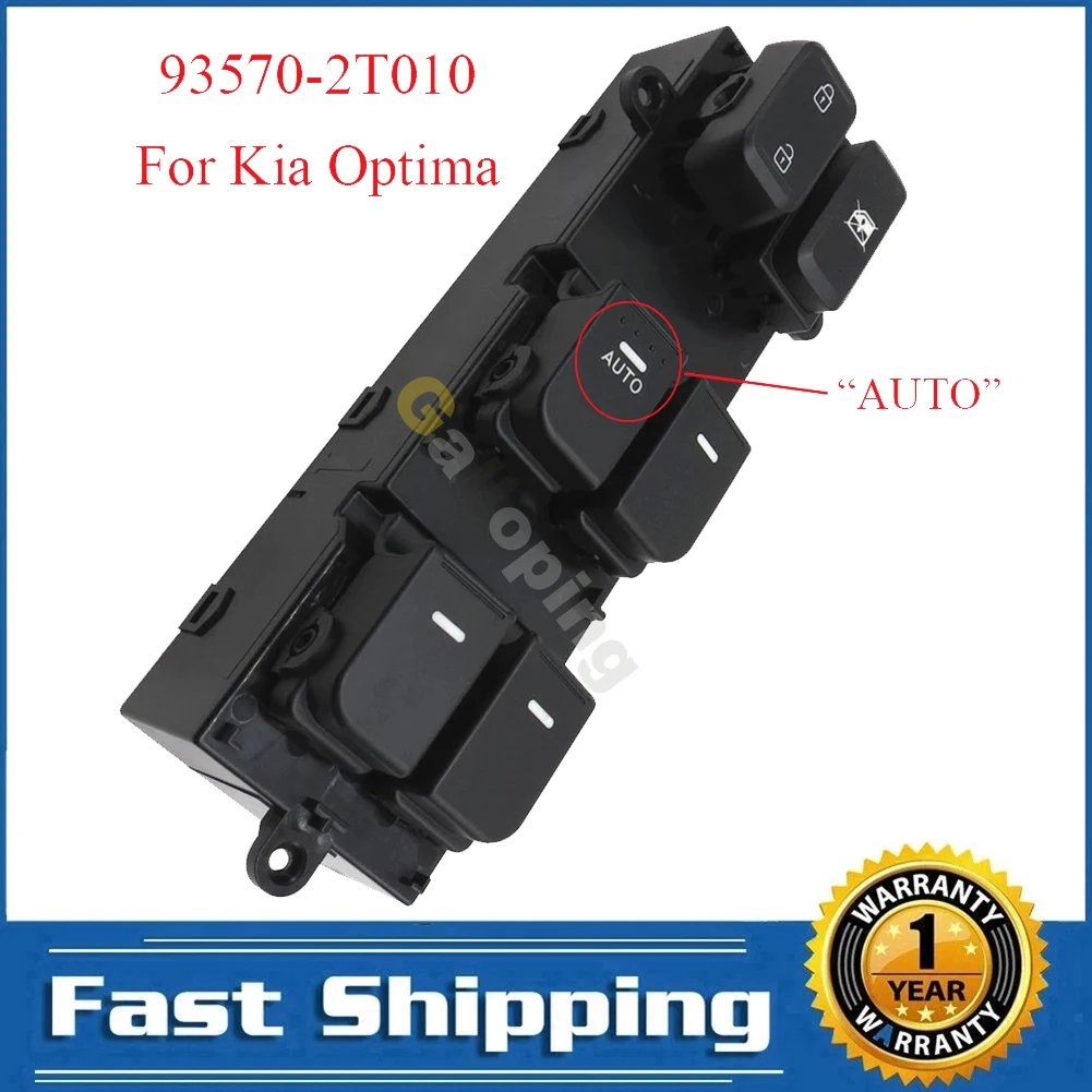 For Kia Optima K5 2011 2012 2013 2014 2015 Front Left Electric Power Master Window Switch Control Regulator Button 93570-2T010
For Kia Optima K5 2011 2012 2013 2014 2015 Front Left Electric Power Master Window Switch Control Regulator Button 93570-2T010