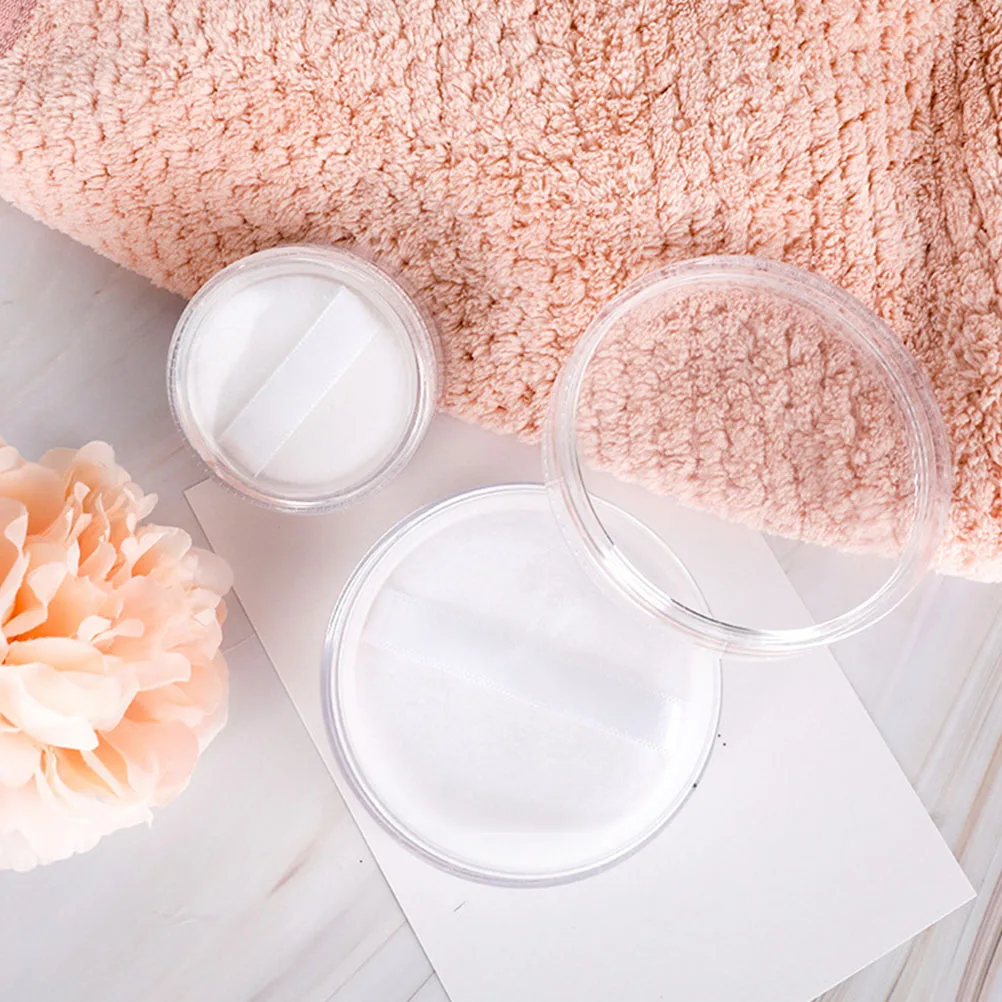4pcs Powder Box Loose Supply Portable White Jar Travel Container Case No Leakage Durable Compact Built In Puff
4pcs Powder Box Loose Supply Portable White Jar Travel Container Case No Leakage Durable Compact Built In Puff