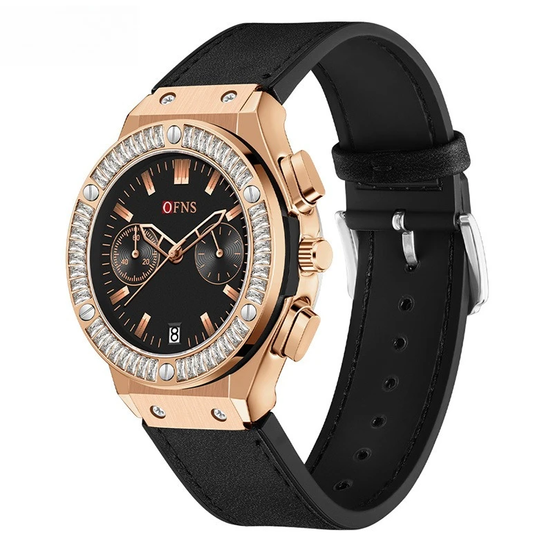 OFNS *Watch Women's Waterproof Calendar Belt Quartz Watch Stylish and Simple Women's Watch
OFNS *Watch Women's Waterproof Calendar Belt Quartz Watch Stylish and Simple Women's Watch