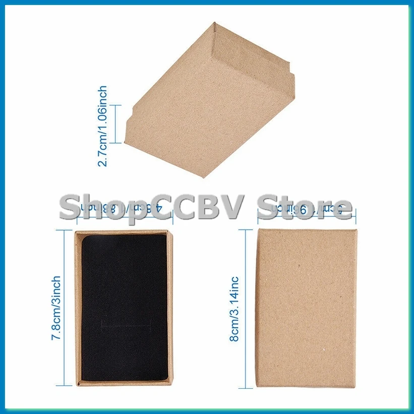 24PCS Kraft Paper Gift Box Small Kraft Paper Jewelry Box Handmade Cardboard Packing Gift Box Wedding Decorations-A50M
24PCS Kraft Paper Gift Box Small Kraft Paper Jewelry Box Handmade Cardboard Packing Gift Box Wedding Decorations-A50M