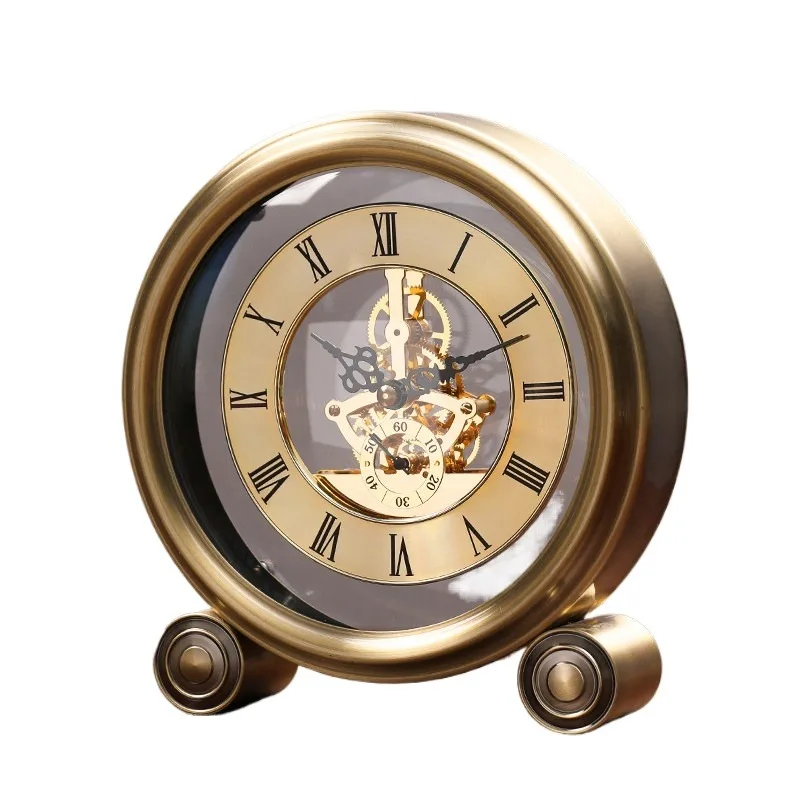 Living room clock, silent haute horlogerie ornament, alarm clock desktop clock
Living room clock, silent haute horlogerie ornament, alarm clock desktop clock