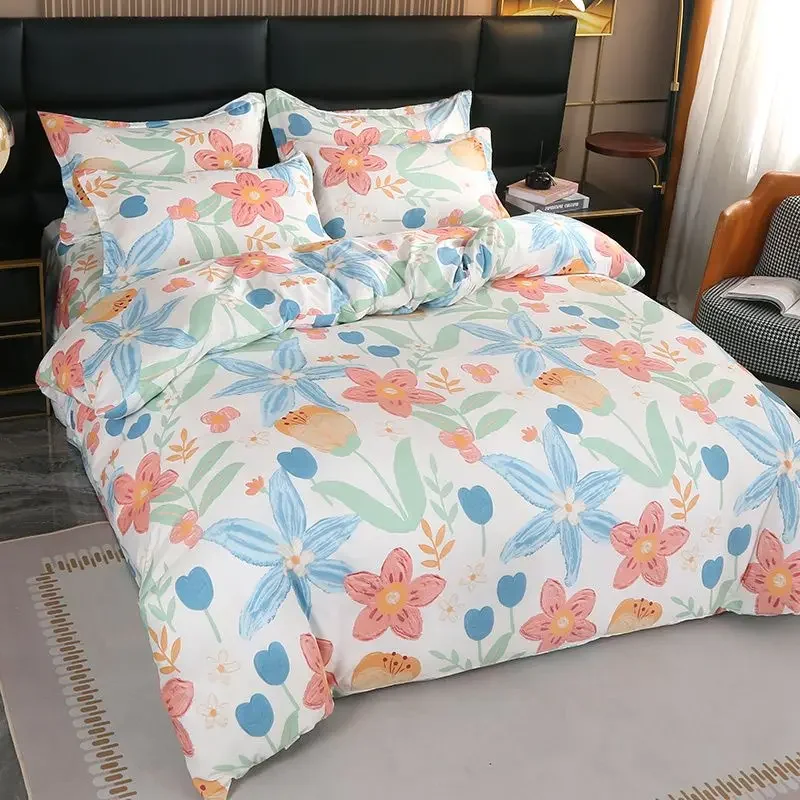 Pastoral Floral Duvet Cover Single Piece Soft Skin-Friendly Simple Style for Twin Queen King Size Bed 2.0m Home Dormitory
Pastoral Floral Duvet Cover Single Piece Soft Skin-Friendly Simple Style for Twin Queen King Size Bed 2.0m Home Dormitory
